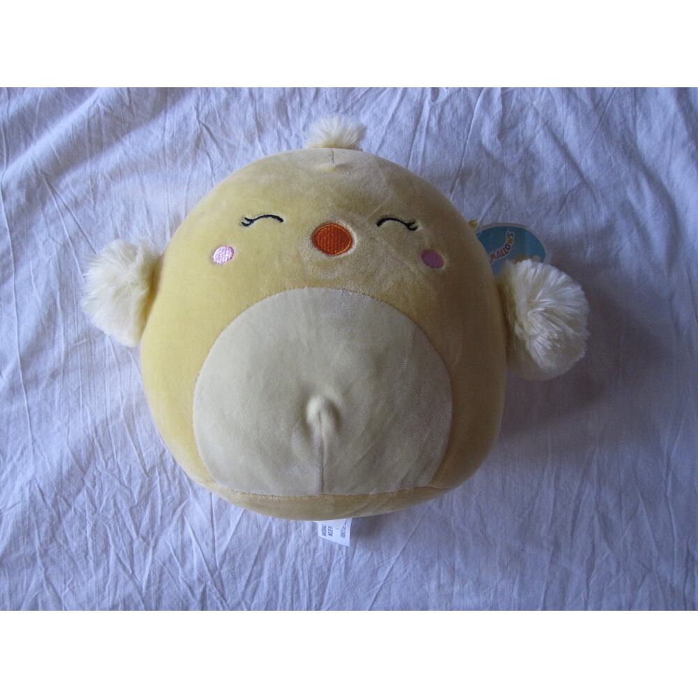 NEW Original SquishMallow 8" Yellow Chick‎ Aimee S8-#127 Plush Doll RARE Easter!